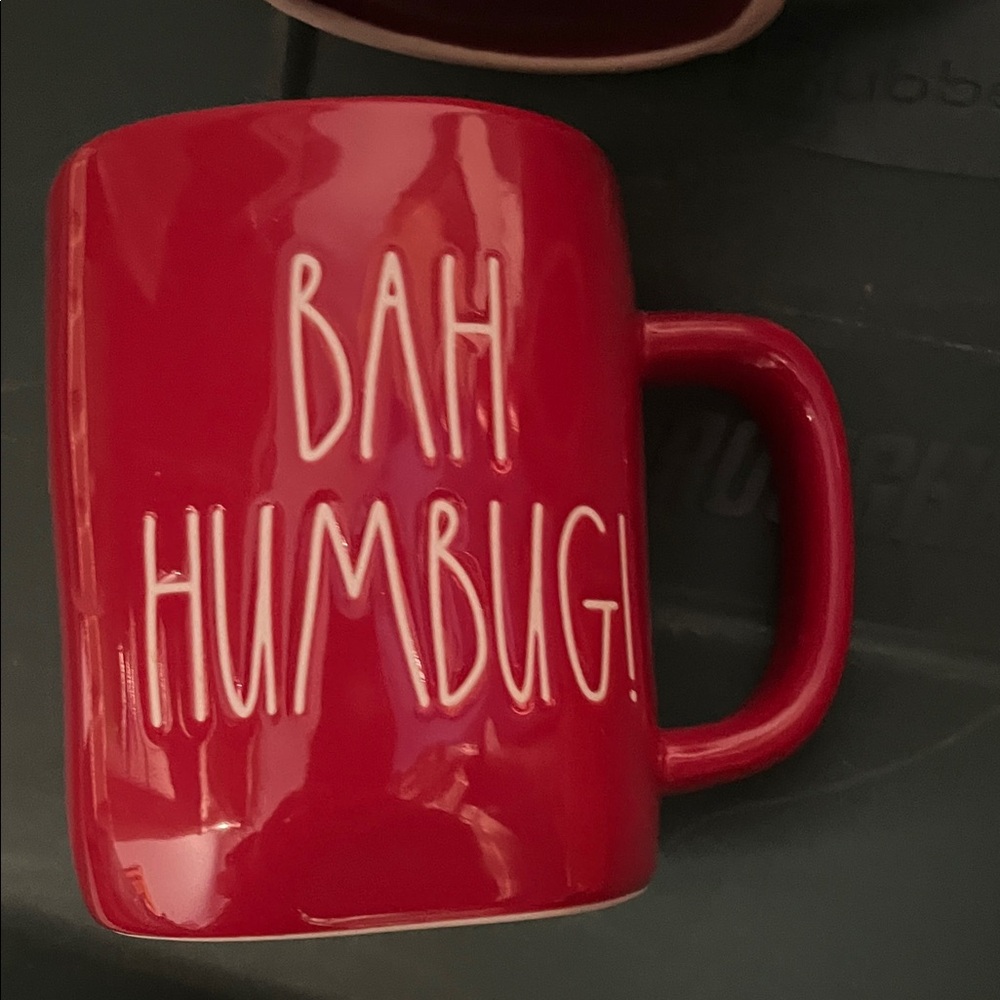 Rae Dunn Autumn and Halloween Mug Set - Red and Orange - Picture 2 of 5